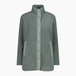 Bluza damska turystyczna CMP 34P0666. Zielone bluzy bez kaptura damskie CMP, xs. Za 458.65 zł.