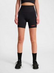 Szorty damskie Hummel Hiit Intensity. Czarne spodenki sportowe damskie HUMMEL, xs, z materiału, na fitness i siłownię. Za 256.50 zł.