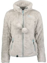 ANAPURNA Kurtka polarowa w kolorze szarym rozmiar: XL. Szare kurtki damskie ANAPURNA, xl, bez wzorów, z polaru, bez kaptura. Za 93.45 zł.