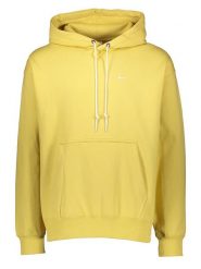 Nike Bluza "Solo Swoosh" w kolorze żółtym rozmiar: XS. Żółte bluzy z kapturem męskie Nike, xs. Za 192.79 zł.
