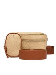 Steve Madden Torebka Bclarke 13002441 Beżowy. Brązowe listonoszki damskie Steve Madden, bez wzorów, ze skóry, bez dodatków. Za 429.99 zł.