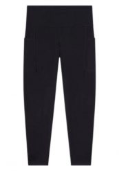 Legginsy damskie CHAMPION 7/8 z kieszenią na udzie, Quick Dry. Czarne legginsy damskie CHAMPION, xl, bez wzorów, z elastanu. Za 110.99 zł.