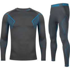 Bielizna termoaktywna trekkingowa męska Alpinus Active Base Layer Set. Czarna bielizna termoaktywna męska Alpinus, m, bez wzorów. Za 259.00 zł.