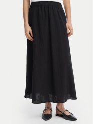 ONLY Spódnica maxi Tizana 15372613 Czarny Regular Fit. Czarne spódniczki damskie Only, s, bez wzorów, z bawełny, maxi. Za 139.99 zł.