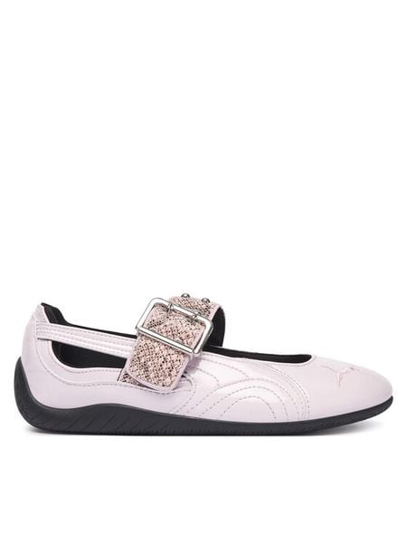 Puma Baleriny Speedcat Ballet Dress-Up II Wns 408266 01 Różowy jasny. Czerwone baleriny damskie Puma, bez wzorów, ze skóry, bez obcasa. Za 479.99 zł.