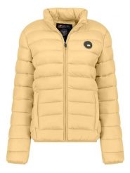 Canadian Peak Kurtka pikowana "Atikamapeak" w kolorze żółtym rozmiar: L. Żółte kurtki damskie Canadian Peak, l, bez wzorów, bez kaptura. Za 148.26 zł.