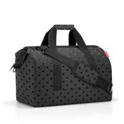 Torba allrounder l, glossy dots black. Czarne torby sportowe damskie Reisenthel, z materiału. Za 241.00 zł.