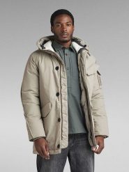 G-Star Parka w kolorze beżowym rozmiar: XL. Brązowe parki męskie G-Star, xl, bez wzorów, z poliamidu. Za 316.24 zł.