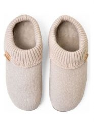 Living Kitzbühel Kapcie "Horn" w kolorze beżowym rozmiar: 37. Brązowe kapcie damskie Living Kitzbühel, z materiału. Za 239.95 zł.