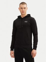 EA7 Emporio Armani Bluza 7M000569 AF13512 MC001 Czarny Regular Fit. Czarne bluzy bez kaptura męskie EA7 Emporio Armani, m, z bawełny. Za 319.99 zł.