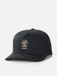 Rip Curl Czapka w kolorze czarnym rozmiar: onesize. Czarne czapki męskie Rip Curl, bez wzorów, sportowe. Za 61.46 zł.
