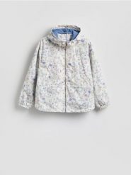 Kurtka przeciwdeszczowa - wielobarwny. Kurtki damskie Reserved, l, bez kaptura. Za 179.99 zł.