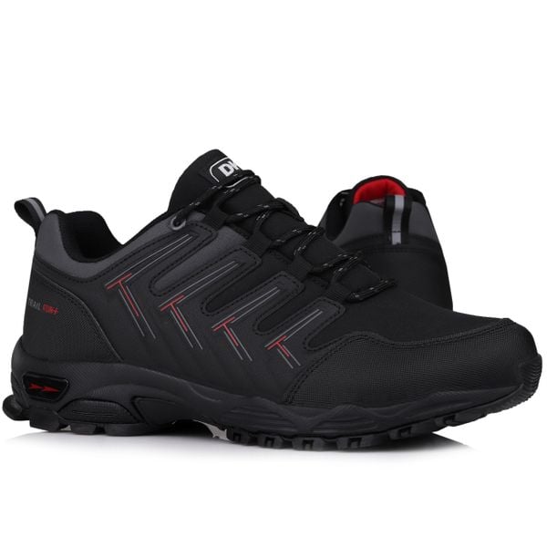 Buty męskie sportowe trekkingowe DK FOREST LOW. Czarne buty trekkingowe męskie DK, bez zapięcia. Za 159.00 zł.