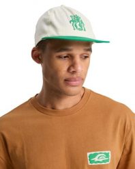 Czapka Snapback dla Mężczyzn QS FRASSNASSA Biały. Białe czapki męskie Quiksilver, bez wzorów, z bawełny. Za 139.99 zł.
