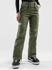 Siroko Spodnie narciarskie "P2-W Taiga" w kolorze khaki rozmiar: L. Brązowe spodnie dresowe damskie SIROKO, l, narciarskie. Za 435.11 zł.