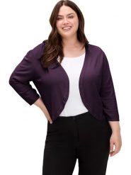 WITT WEIDEN Kardigan w kolorze ciemnofioletowym rozmiar: 42. Różowe kardigany damskie WITT WEIDEN, bez wzorów. Za 25.45 zł.