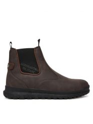 Aeronautica Militare Sztyblety 252SC0316UCT04247 Zielony. Zielone sztyblety męskie AERONAUTICA MILITARE, ze skóry, bez zapięcia. Za 399.99 zł.