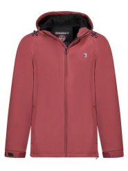 Geographical Norway Kurtka softshellowa "Tamigotal" w kolorze bordowym rozmiar: L. Czerwone kurtki outdoor męskie Geographical Norway, l, bez wzorów, bez kaptura. Za 173.99 zł.