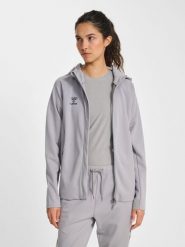 Damska bluza dresowa z kapturem Hummel Cima 2.0. Szare bluzy z kapturem damskie HUMMEL, xl, z dresówki. Za 340.05 zł.
