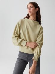 OPUS Bluza w kolorze oliwkowym rozmiar: 42. Zielone bluzy bez kaptura damskie Opus. Za 134.22 zł.