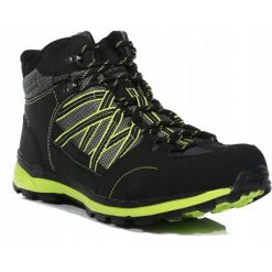 Buty trekkingowe męskie Samaris Mid II Regatta. Czarne buty trekkingowe męskie Regatta, bez zapięcia, trekkingowe. Za 271.00 zł.
