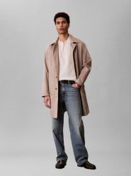 Calvin Klein Jeans koszulka polo z dzianiny Mężczyźni Bawełna (100%) biały, S. Białe koszulki polo męskie Calvin Klein Jeans, m, bez wzorów, z bawełny, bez ramiączek. Za 329.95 zł.