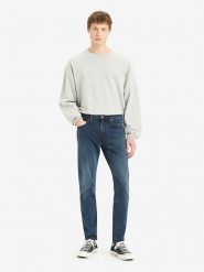 Levi's Dżinsy "512" - Slim fit - w kolorze granatowym rozmiar: W34/L32. Niebieskie jeansy męskie Levi's. Za 228.38 zł.