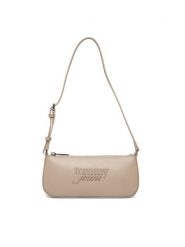 Tommy Jeans Torebka Tjw Must Shoulder Bag AW0AW18449 Beżowy. Brązowe torebki klasyczne damskie Tommy Jeans, bez wzorów, z jeansu, bez dodatków. Za 329.99 zł.