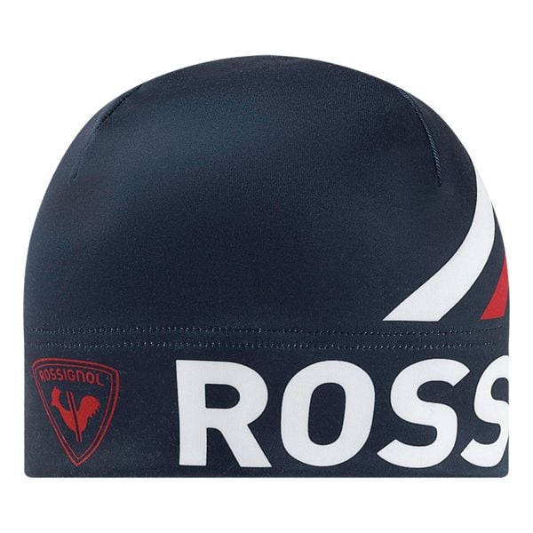 Czapka zimowa Rossignol XC World Cup. Niebieskie czapki męskie Rossignol, na zimę, bez wzorów, sportowe. W wyprzedaży za 149.75 zł.