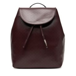 Plecak Calvin Klein. Czerwone plecaki damskie CALVIN KLEIN, bez wzorów. Za 419.99 zł.
