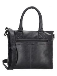 Micmacbags Skórzana torebka w kolorze antracytowym - 28 x 33,5 x 9 cm rozmiar: onesize. Czarne torebki klasyczne damskie micmacbags, bez wzorów, z materiału, bez dodatków. Za 404.99 zł.