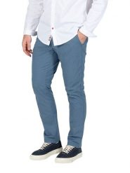 Timezone Spodnie chino "Lui" w kolorze niebieskim rozmiar: W29/L32. Niebieskie spodnie materiałowe męskie Timezone, bez wzorów. Za 154.95 zł.