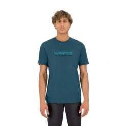 T-shirt Karpos Loma. Niebieskie t-shirty męskie KARPOS, xl, bez wzorów, z bawełny, bez kołnierzyka. Za 150.60 zł.