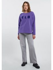 ELBSAND Bluza "Alaia" w kolorze fioletowym rozmiar: L. Różowe bluzy bez kaptura damskie ELBSAND, l. Za 166.88 zł.