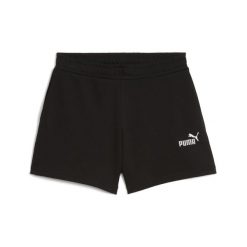 Młodzieżowe szorty ESS z małym logo No. 1 PUMA Black. Czarna szorty męskie Puma, bez wzorów, prążkowane, młodzieżowe. Za 109.00 zł.