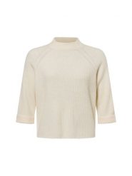 Someday sweter z dzianiny z zawartością kaszmiru - Tijoulie Kobiety beżowy, 38. Brązowe swetry klasyczne damskie Someday, z dzianiny, bez kołnierzyka. Za 599.95 zł.