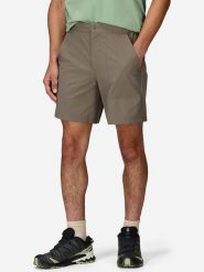 Marmot Szorty funkcyjne "AirExchange SolarShield" w kolorze khaki rozmiar: XL. Brązowe spodenki sportowe damskie Marmot, z materiału, bez kołnierzyka. Za 140.53 zł.