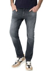 Timezone Dżinsy "Scott" - Slim fit - w kolorze szarym rozmiar: W30/L32. Szare jeansy męskie Timezone. Za 144.95 zł.