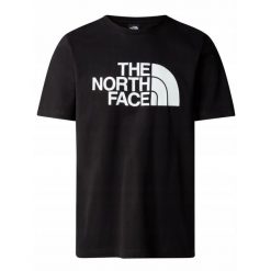 Koszulka T-shirt na co dzień męska THE NORTH FACE bawełna. Czarne t-shirty męskie The North Face, m, bez wzorów, z bawełny, bez kołnierzyka. Za 149.00 zł.