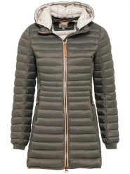 Camel Active Płaszcz pikowany w kolorze khaki rozmiar: 38. Brązowe płaszcze damskie Camel Active, bez wzorów. Za 329.42 zł.