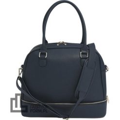 Torba damska Stackers Pebble granatowa. Torebki klasyczne damskie Stackers, bez wzorów, bez dodatków. Za 699.00 zł.