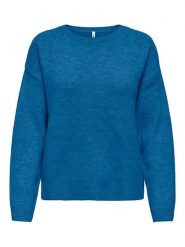 ONLY Sweter w kolorze niebieskim rozmiar: S. Niebieskie swetry klasyczne damskie Only, s, z wełny, bez kołnierzyka. Za 81.95 zł.