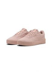 Buty sportowe damskie Puma Carina 3.0 Sd. Czerwone buty sportowe na co dzień damskie Puma, bez wzorów, z materiału. Za 390.00 zł.