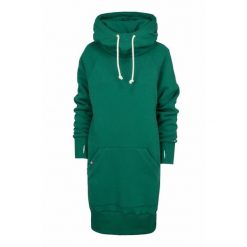 Bluza sportowa z kapturem damska DEEP TRIP Luzak. Zielone bluzy sportowe damskie DEEP TRIP, l, bez wzorów, z bawełny, bez ramiączek, długie, z kapturem. Za 369.00 zł.