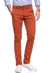 LEE SPODNIE MĘSKIE CHINO PICANTE L768SC08 112121112. Brązowe spodnie materiałowe męskie Lee, bez wzorów, z jeansu, eleganckie. W wyprzedaży za 79.99 zł.