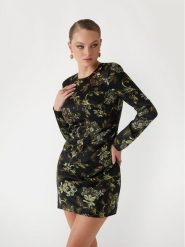 Marciano Guess Sukienka koktajlowa 5RGK28 7099Z Czarny Bodycon Fit. Czarne sukienki damskie Marciano Guess, z aplikacjami, z syntetyku, wizytowe, bez kołnierzyka, bez ramiączek, bodycon. Za 759.99 zł.