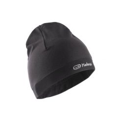 Czapka do biegania. Czarne czapki męskie KALENJI, bez wzorów, z elastanu. Za 19.99 zł.