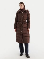 Liu Jo Płaszcz zimowy MF5011 T017A Brązowy Regular Fit. Brązowe płaszcze damskie Liu Jo, na zimę, bez wzorów, z syntetyku. Za 1,439.00 zł.