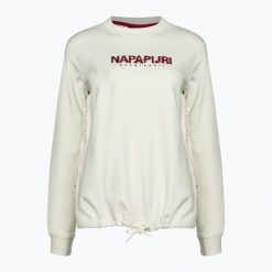 Bluza damska Napapijri B-Kreis C. Białe bluzy bez kaptura damskie Napapijri, s. Za 299.99 zł.