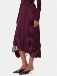 BOSS Spódnica plisowana Velacey 50546594 Fioletowy Regular Fit. Fioletowe spódniczki damskie Boss, bez wzorów, z syntetyku, plisowane. Za 1,029.00 zł.